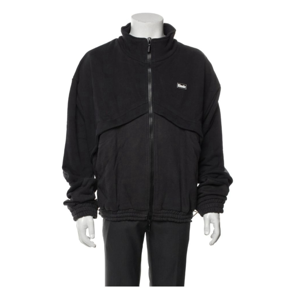 Rhude Flight Jacket Black Men's Size Medium